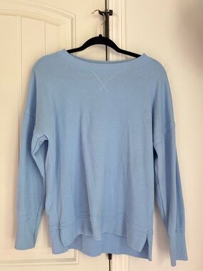 Hippie Rose Light Blue Crewneck Sweater